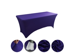 Toalha de Mesa DIGITALLAB Poliéster ideais para Casamentos, Bares, Artesanato e Exposições (153x75x75 Cm)