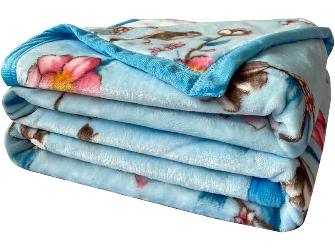 Manta de Flanela Inverno Fansu com Estampa Nórdica Moderna Lã Grossa Macia e Quente para Cama Infantil Sofá Qu