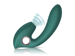 Vibrador De Massagem De Suco 2 Em 1 Para Mulheres (verde)