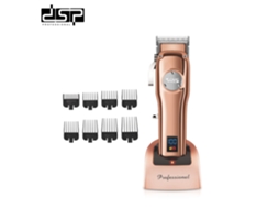 Cortapelos Eléctrico Universal Recargable Por Usb En Oro Rosa Con Pantalla Digital Led. Afeitadora Eléctrica.