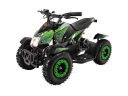 Quadriciclo Elétrico Infantil Cobra, 800 Watts, Até 24 Km/h, A Partir De 8 Anos, Suspensão, 3 Baterias De 12v, Freios A Disco.