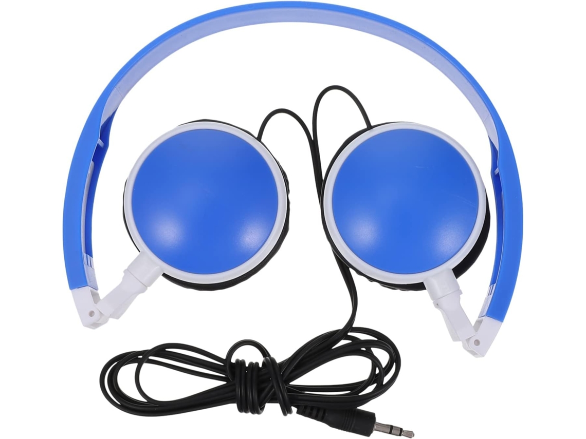 Fone De Ouvido Estéreo Com Fio, Modelo Supra Auricular, Para Crianças, Com Design Dobrável, Limitador De Volume, Redução