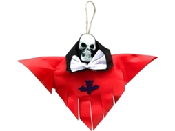 Enfeites De Árvore De Halloween, Decorações Penduradas De Halloween, 3 Peças, Vermelho Ly Ebike