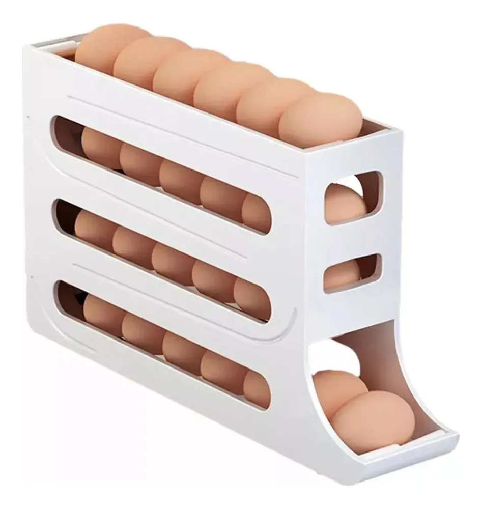 Dispensador De Ovos E Organizador De Geladeira Para 30 Pessoasvayotoy