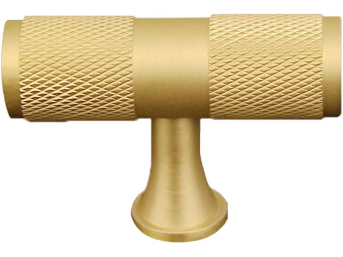 Puxador De Gaveta Sewacc Para Móveis E Portas, Cor Cobre Dourado, Núcleo Sólido De 50mm, Para Armários E Guarda Roupas