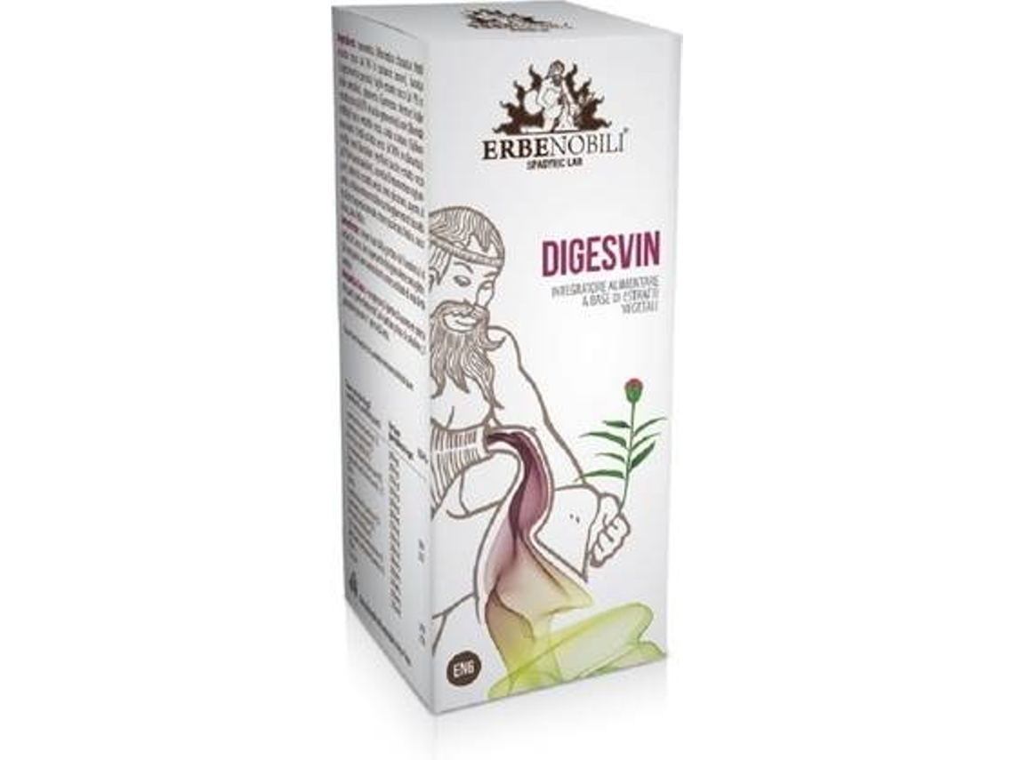 Suplemento Alimentar ERBENOBILI Digesvin I (60 comprimidos de 500mg)