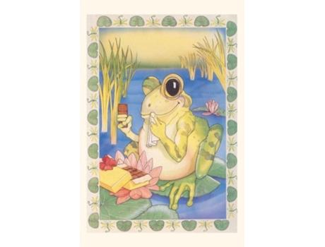 Livro Vintage Journal Frog With Chocolates De Found Image Press (inglês)