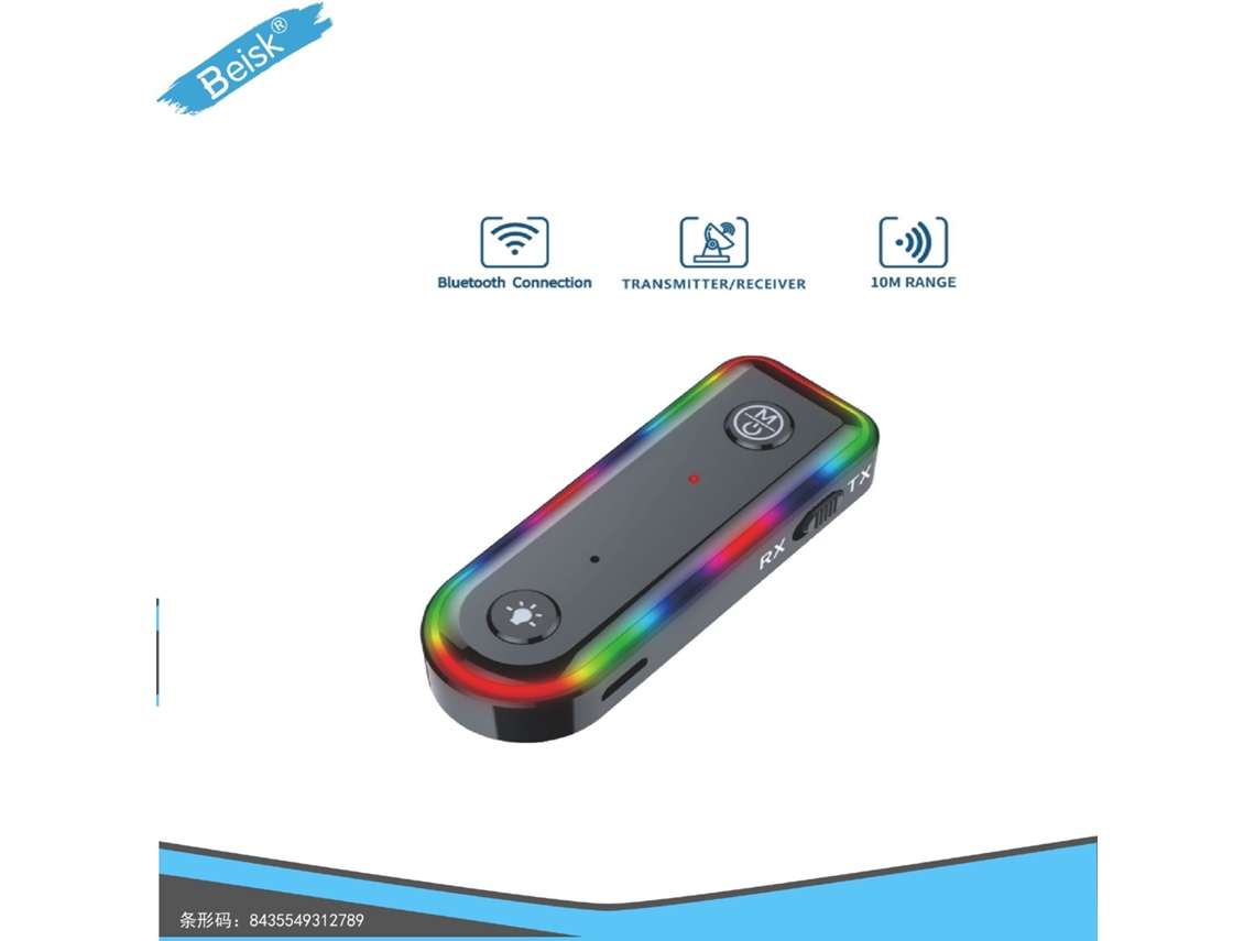 Wireless Bluetooth Transmitter Receiver 10-meter Reception Range Bluetooth Audio Adapter For Audio Transmission