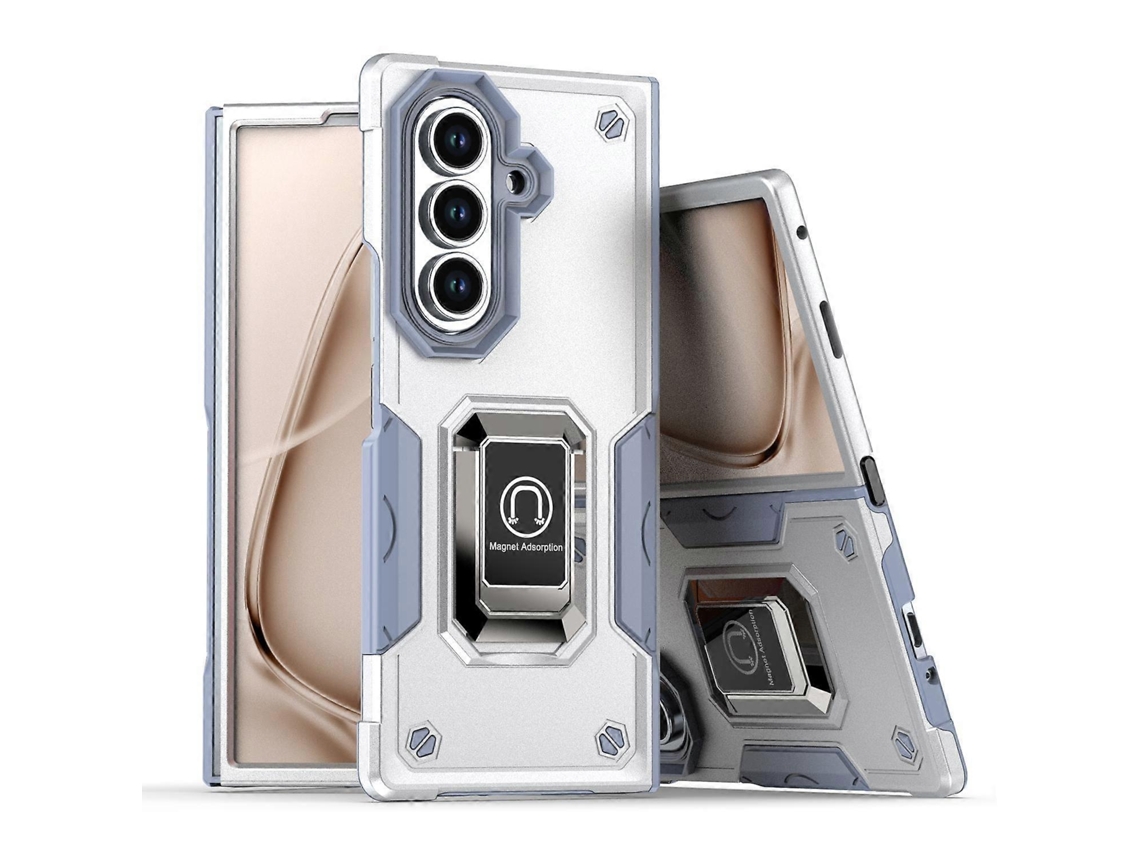 Capa Protetora Antiderrapante E Resistente A Impactos Com Suporte De Anel Para Samsung Galaxy Z Fold7