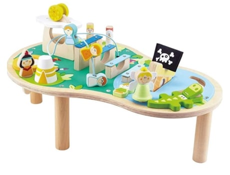 Jogo Didático SEVI Madeira - Bege - 56 x 28 x 37 cm)