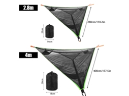 Hammock de Camping Portátil para Múltiplas Pessoas