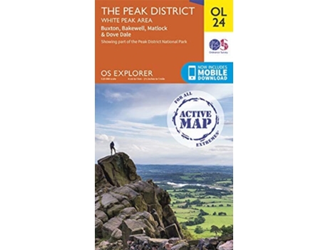 Livro The Peak District De Ordnance Survey (inglês)