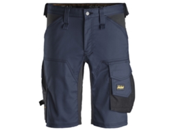 SNICKERS WORKWEAR-61439504056-AllroundWork Stretch Shorts Azul Marinho-Preto tamanho 56
