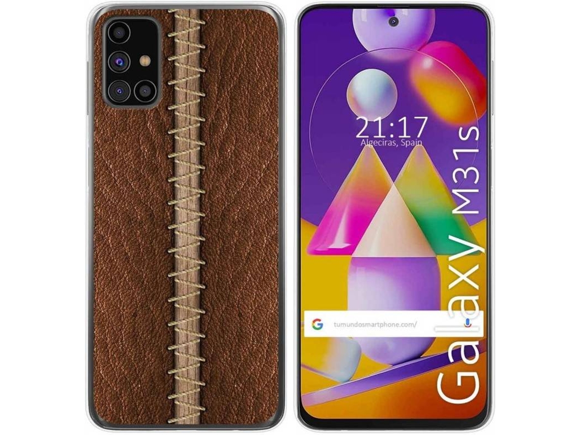 Capa Samsung Galaxy M31s TUMUNDOSMARTPHONE Couro 01 Multicor