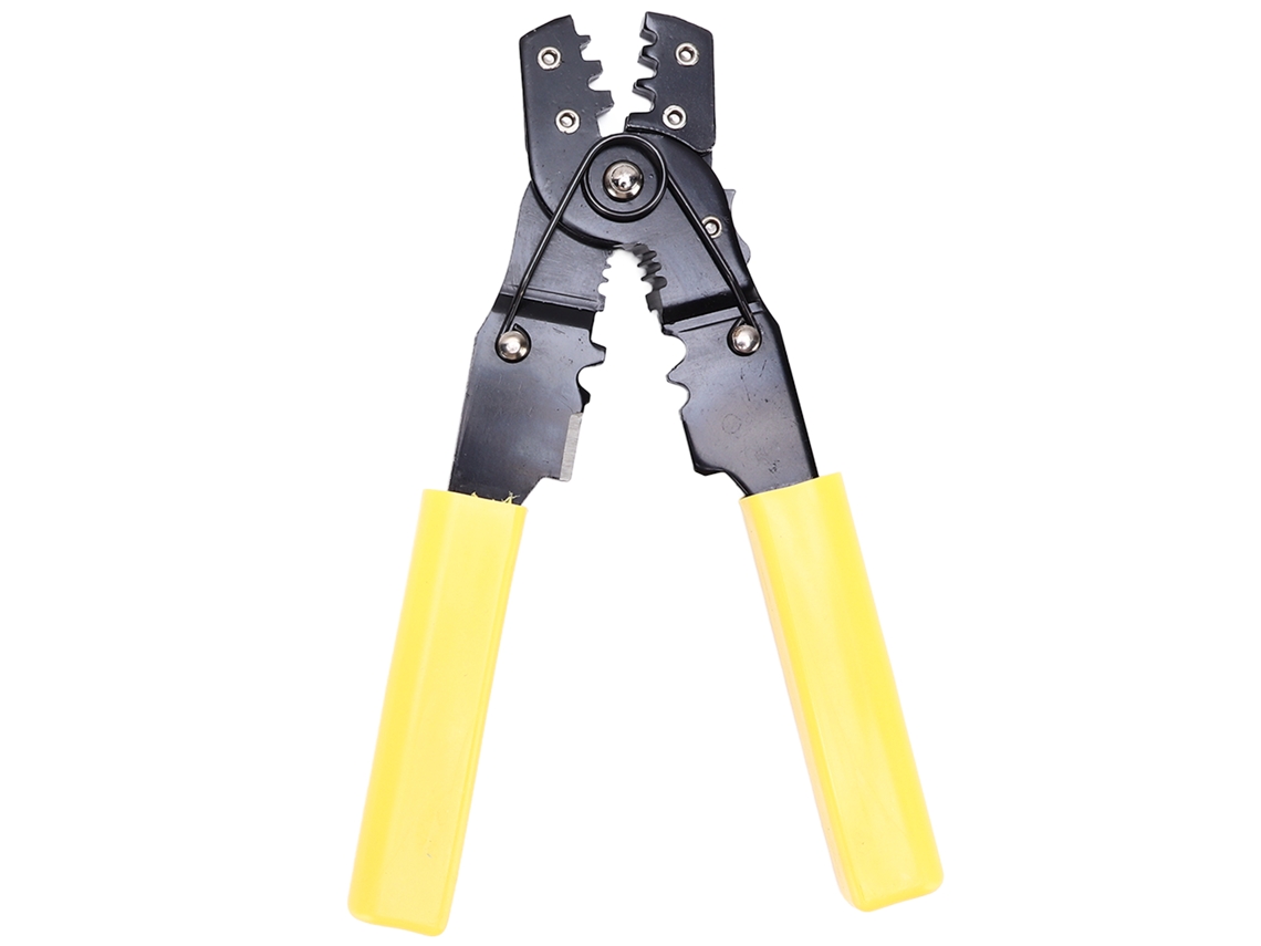 Laxiscreed Alicates 3 Em 1 Para Desencape, Crimpagem E Fios, Ferramenta Multifuncional Ideal Para Electricistas