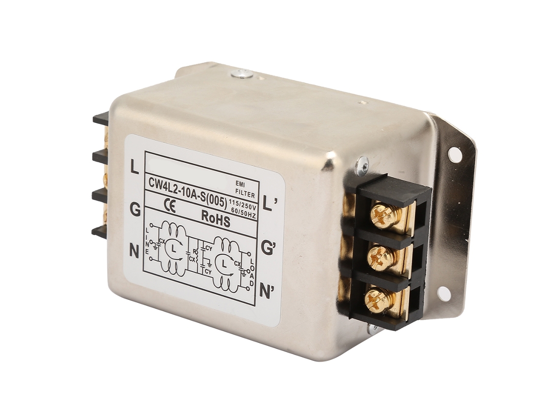 Laxiscreed Filtro Emi Para Cabo De Alimentação Monofásico 115v/10a, 50/60hz