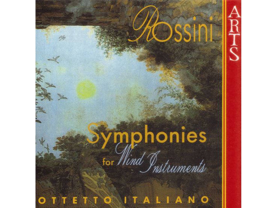 CD Rossini, Ottetto Italiano Symphonies For Wind Instruments Worten.pt