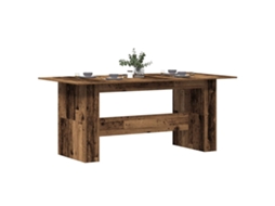 Vidaxl Mesa De Jantar Madeira Antiga 180x90x76 Cm Madeira Trabalhada