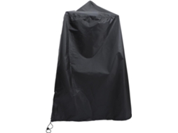 Capa Protetora Impermeável para Fonte de Jardim, com Cordão, em Tecido Oxford Preto, para Fontes e Esculturas Externas. CHABERLU