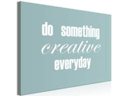 Quadro ARTGEIST Do Something Creative Everyday (1 Part) Wide (30x20)