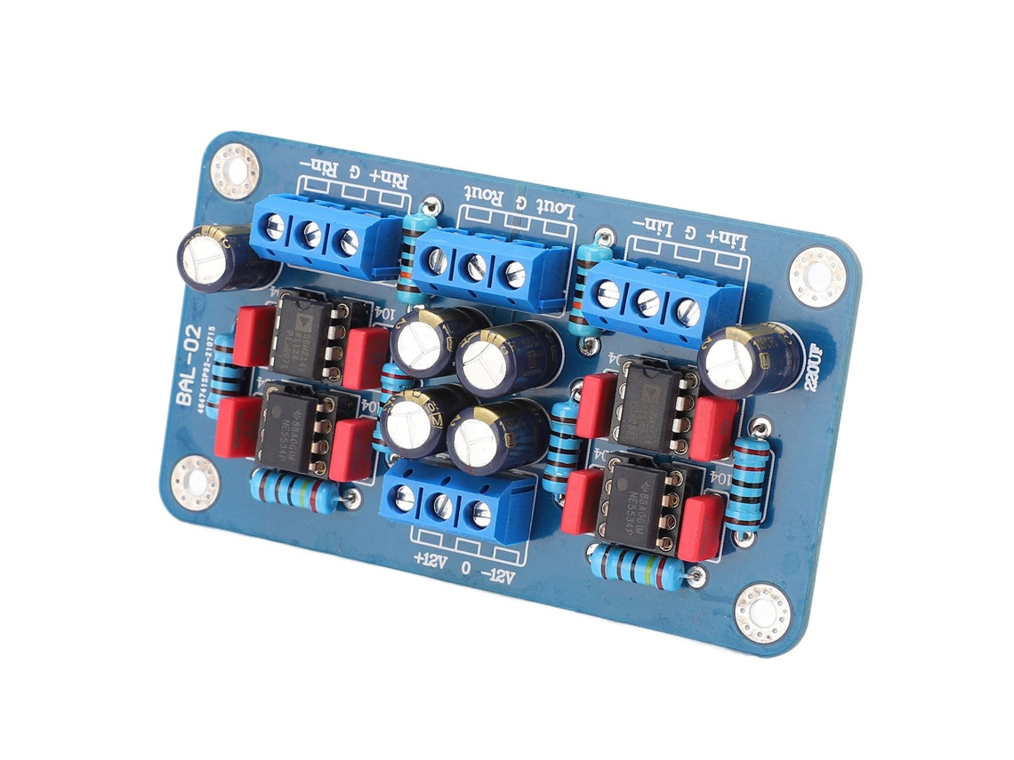 Laxiscreed Preamplificador Balanceado A Não Balanceado Para Sistemas De Áudio De Alta Qualidade