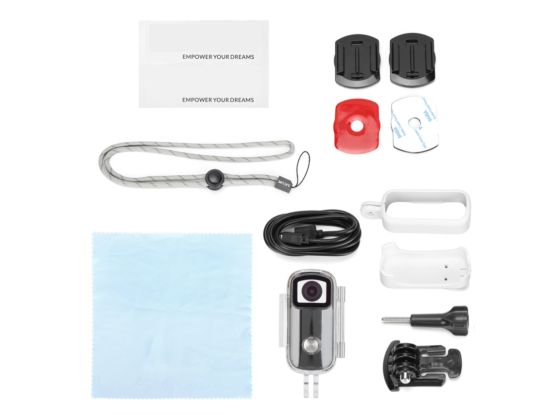 Yncm-câmera De Ação Hd Impermeável Mini Esportiva Subaquática