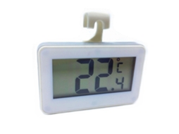 Termômetro Lcd À Prova D Água E De Alta Precisão Com Visor Digital Eletrônico Para Geladeira Medição Temperatura Gancho