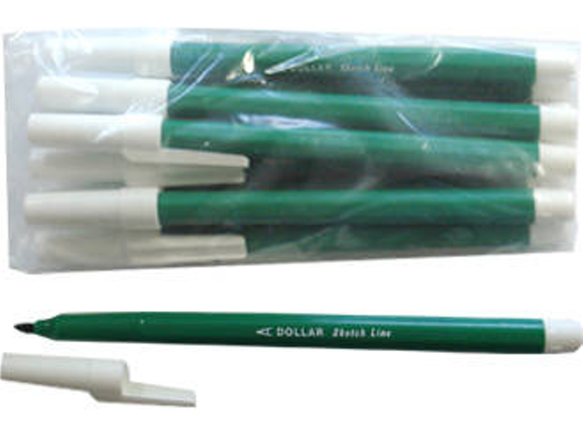 Marcador DOLLAR Sketch Line 0.5 mm Verde