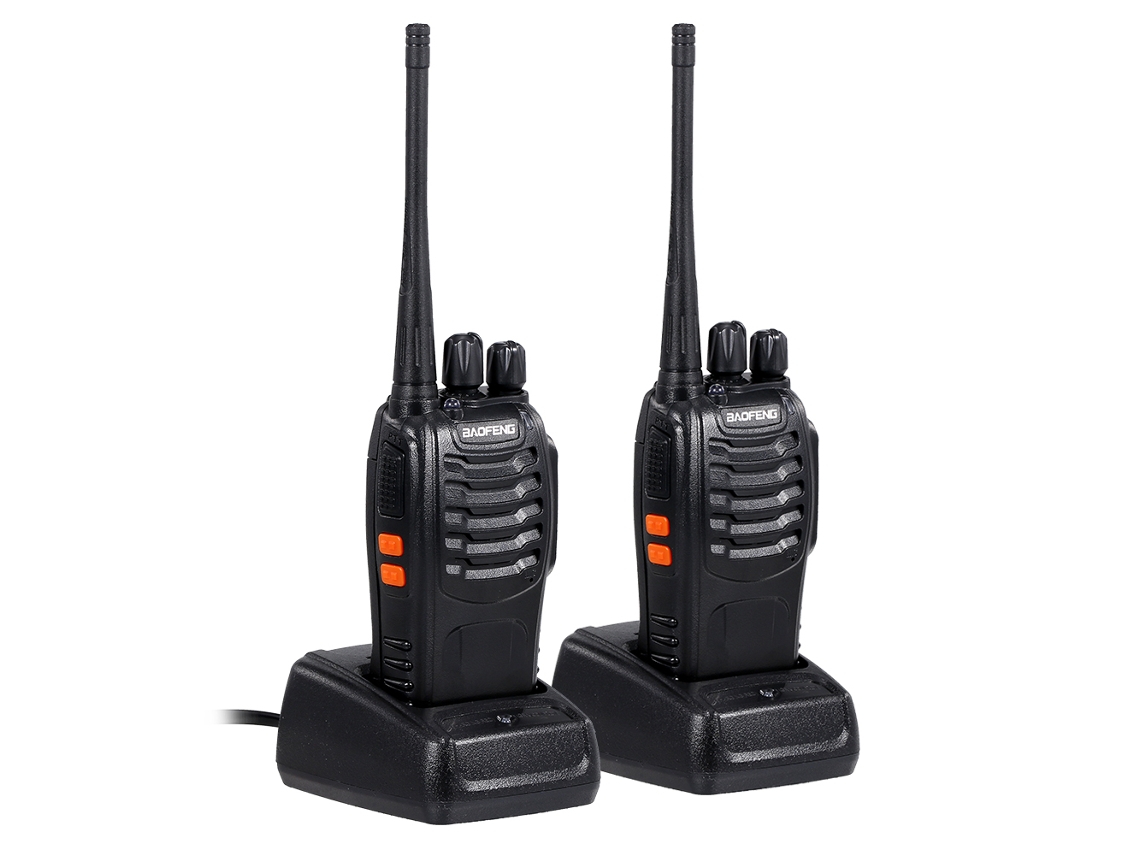 Baofeng Bf 888s Uhf 400 470mhz Walkie Talkie Portátil com Dois Dispositivos e Ligações de Longa Distância LAXISCREED