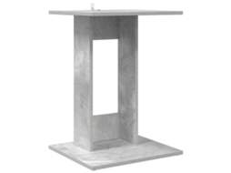 Mesa lateral Cinzento MAISON EXCLUSIVE em madeira trabalhada, 45x40x62,5 cm