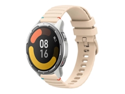 Pulseira De Silicone De 22 Mm Com Costura Ondulada Em Pontos.