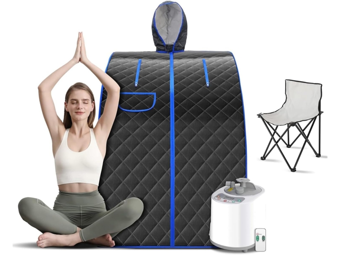 Kit de Sauna Portátil com Cadeira Dobrável SFUSHOS