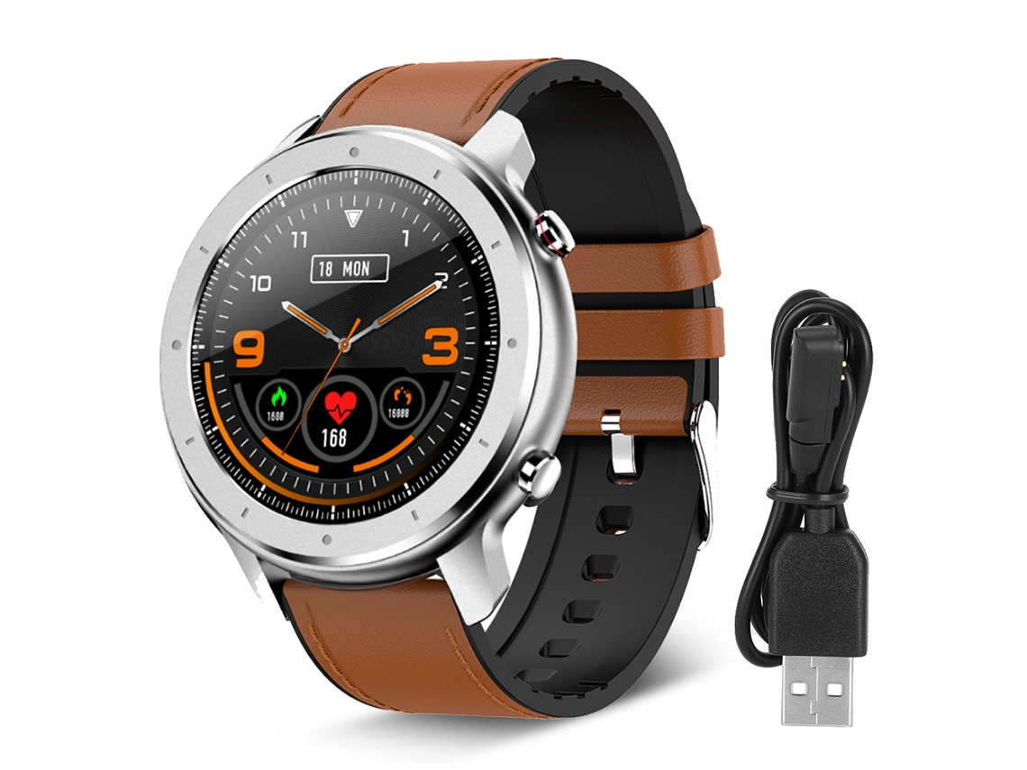 Pulseira Inteligente Novo F12 EOOCOO (IP68, Monitoramento de Pressão e Batimentos)