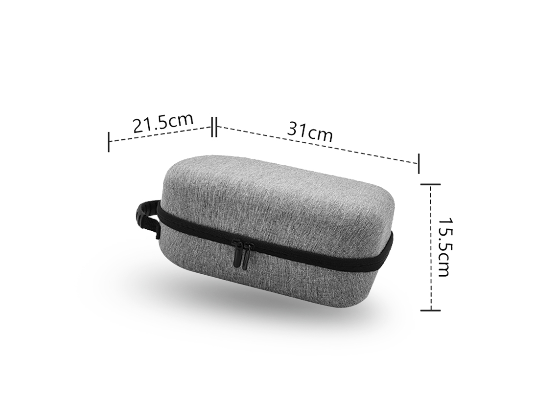 Mali estojo Duro para Vr Headset e Acessórios Organizador Compatível com Quest 3