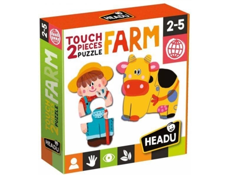 2 Pieces Puzzle Touch Farm
