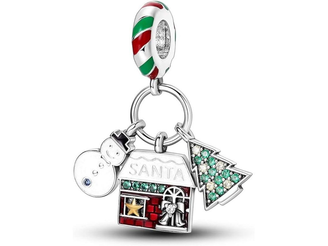 Pingente de Prata Coração para Pulseiras | S/MARCA
