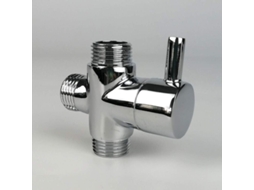 Válvula Desviadora, Macho G1/2, Latão, Adaptador T, Cromado, Acessórios Para Misturador De Chuveiro De Banheiro
