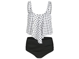 Conjunto Taniki Feminino Multicolorido De Poliéster Com Preenchimento - Inclui 1 Peça G
