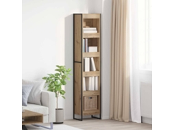 Vidaxl Gabinete De Livros 40 X 30 X 189,5 Cm Derivados De Madeira