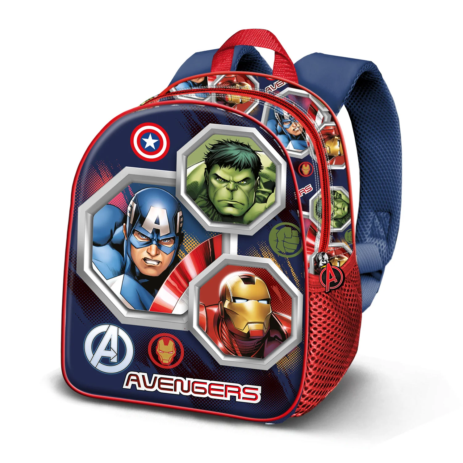 Mochila Avengers 3d Assemble 31 Cm