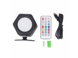 2026 lâmpada de Parede Led Recarregável Magnética Regulável Rgb 3 Cores Rotatória 360° Sem Fio para Quarto