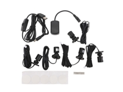 Rebe-5pcs Mini Luces Led De Punto Usb 5v 6.6ft Luz Cálida Con Dimmer Para Joyería Artículos Plantas Cuadros Negro