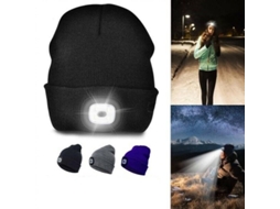 2026-gorro Led Unisex Com Bateria Recarregável Usb 5 Horas Potente Li Vtl Luz 48 Lúmenes 30 Pés Azul