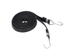 Laxiscreed Cordas Elásticas Pretas Com Ganchos, 2,5m, Alta Elasticidade Para Fitness E Uso Geral