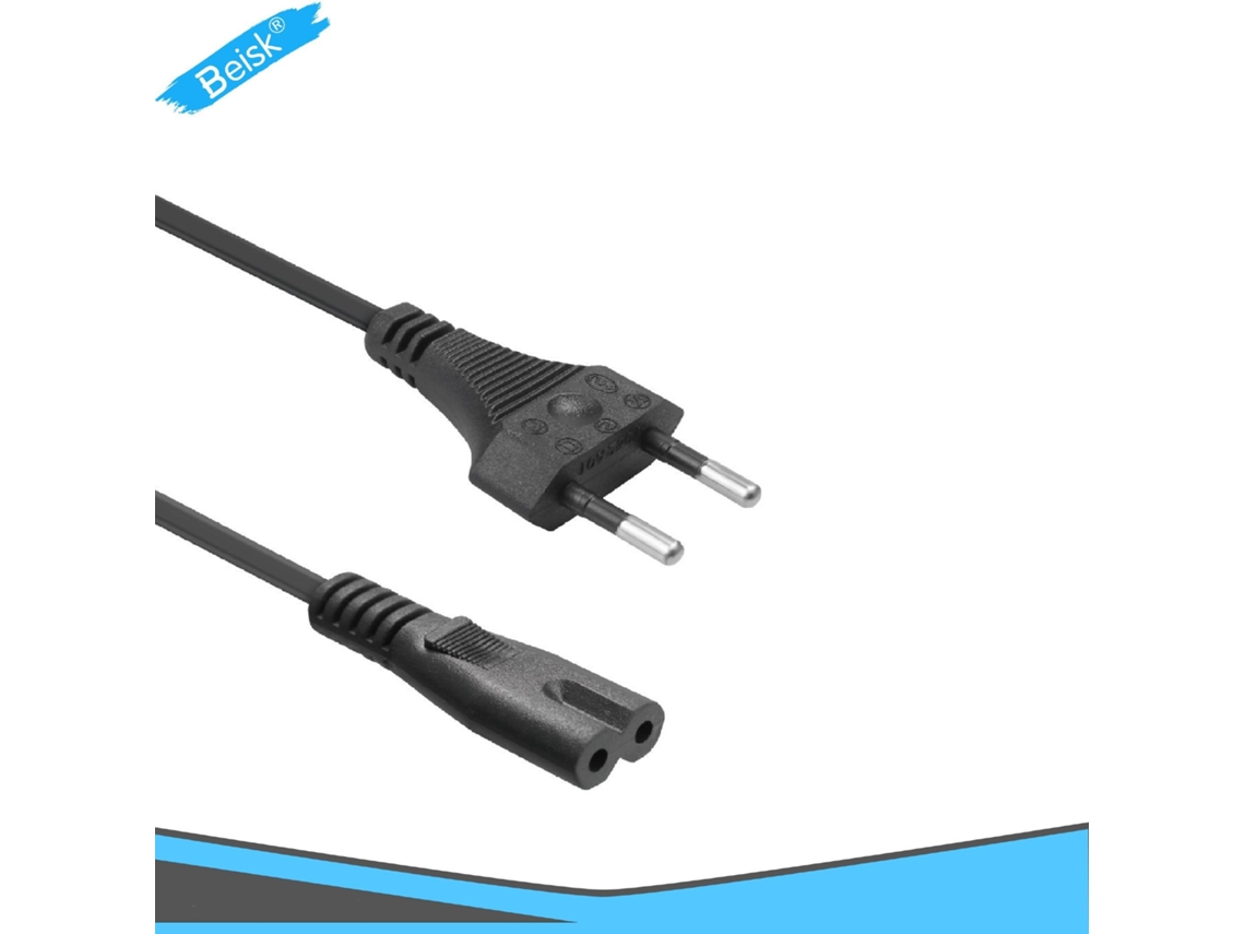 1.5m Ac Power Cable Bsk 3072, 500w Power Rating, Safe, Stable And Durable, Ideal For Laptops, Desk Lamps, And Small Household Appliances Beisk