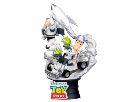 Figura  Figura Diorama Woody, Buzz & Aliens Toy Story Disney Pixar 15cm