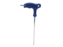 Chave Allen agora disponível, formato T, 4 mm, marca S