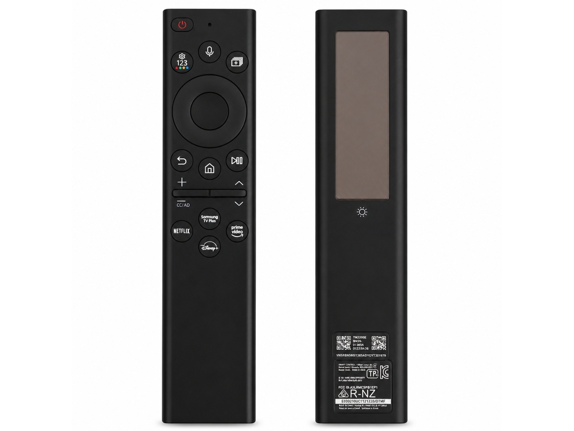 Comando Solar Bluetooth Com Controlo Por Voz Compatível Com Tv Samsung, Preto, Bn59-01385a