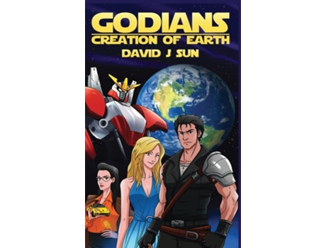 Livro Godians Creation of Earth de David J Sun (Inglês - Capa Dura)