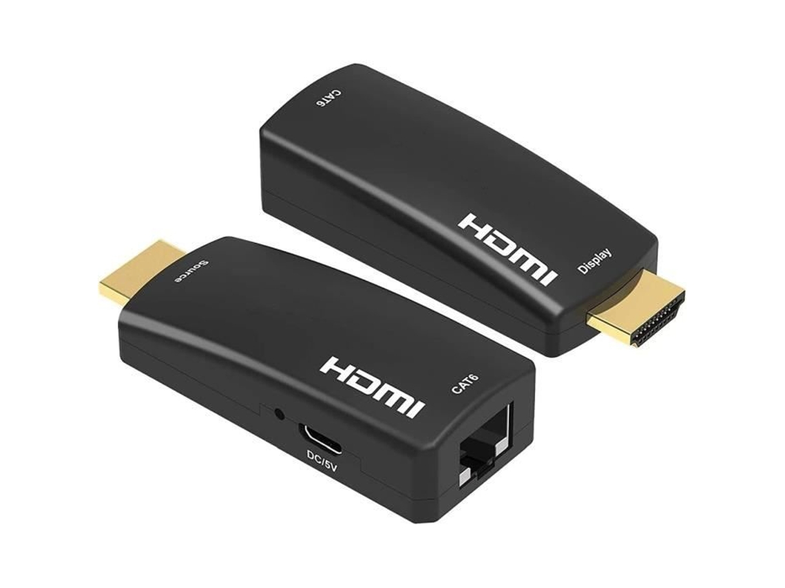 Rallonge Hdmi Premiumcord 50 M Full Hd 1080p Conectores Banhados A Ouro Preto